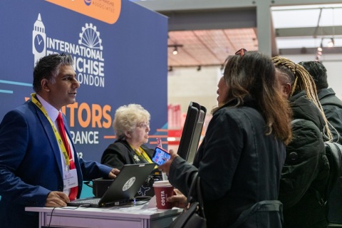 英国伦敦特许经营展览会展会现场图片