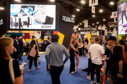 美国拉斯维加斯品牌授权展览会展会现场图片