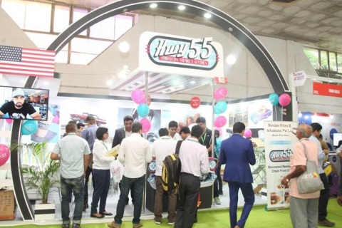 印度连锁加盟展览会展会现场图片