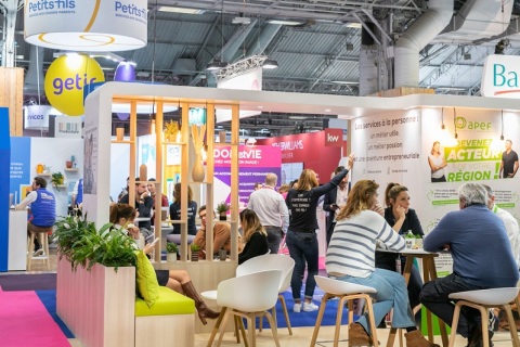 法国巴黎特许加盟展览会展会现场图片