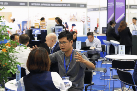 新加坡品牌授权展览会展会现场图片