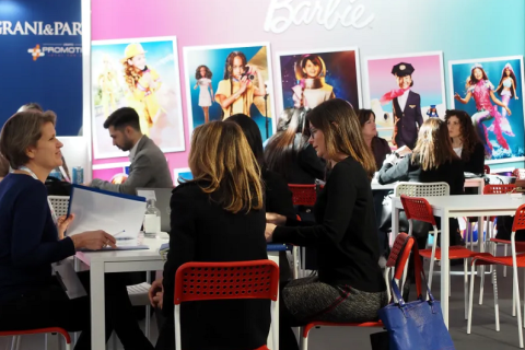 意大利博洛尼亚品牌版权交易展览会展会现场图片