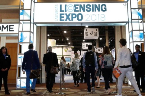 美国拉斯维加斯品牌授权展览会展会现场图片