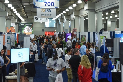 美国纽约连锁加盟展览会展会现场图片