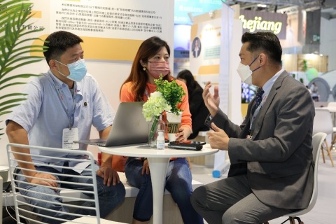 韩国首尔连锁加盟展展会现场图片