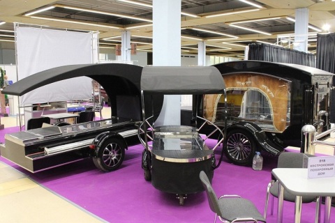 俄罗斯殡葬用品展览会展会现场图片