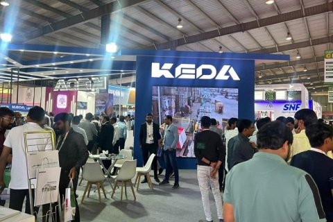 印度陶瓷工业展览会展会现场图片