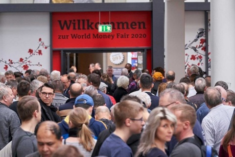 德国柏林世界钱币展览会展会现场图片