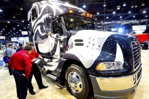 美国路易斯维尔中部卡车展览会展会现场图片