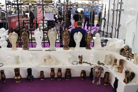 俄罗斯殡葬用品展览会展会现场图片