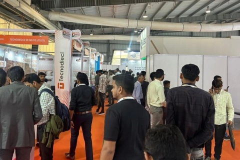 印度陶瓷工业展览会展会现场图片