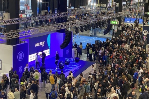 意大利网球、球拍、体育用品展览会展会现场图片