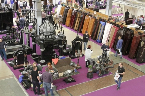 俄罗斯殡葬用品展览会展会现场图片