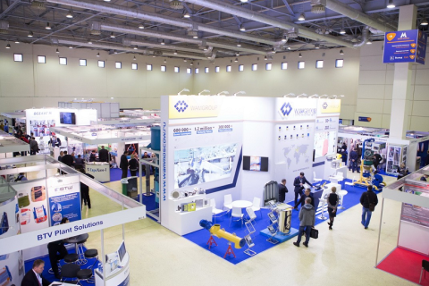 俄罗斯莫斯科水泥、混凝土展览会展会现场图片