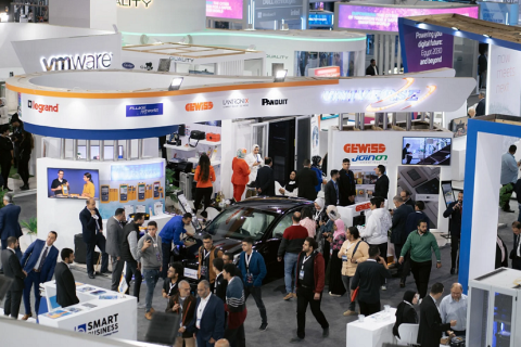 埃及开罗信息及通讯通信展览会展会现场图片