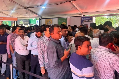 印度陶瓷工业展览会展会现场图片