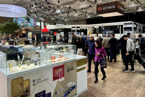 德国柏林世界钱币展览会展会现场图片