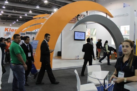 墨西哥电力能源、照明、太阳能光伏展览会展会现场图片