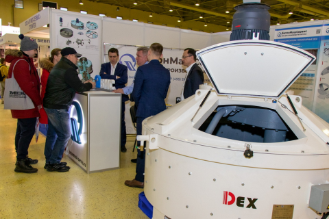 俄罗斯莫斯科水泥、混凝土展览会展会现场图片