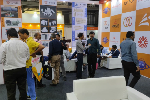 印度陶瓷工业展览会展会现场图片