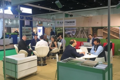 沙特利雅得木工机械及木业展览会展会现场图片