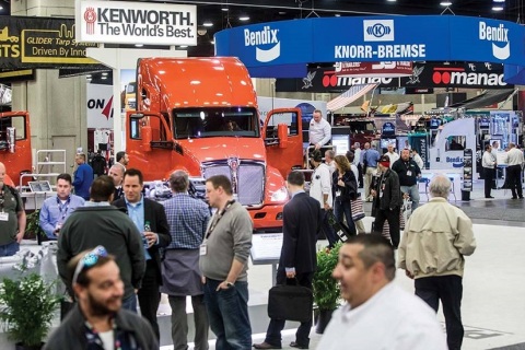 美国路易斯维尔中部卡车展览会展会现场图片