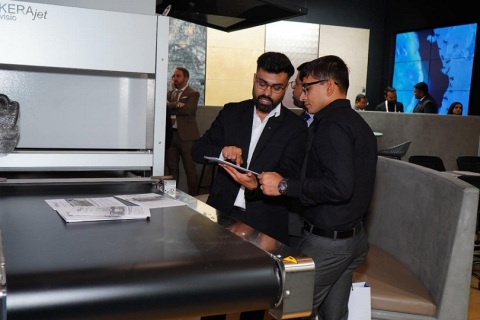 印度陶瓷工业展览会展会现场图片