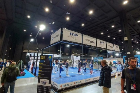 意大利网球、球拍、体育用品展览会展会现场图片