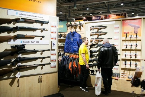 俄罗斯莫斯科户外用品及狩猎钓具展春季展会现场图片