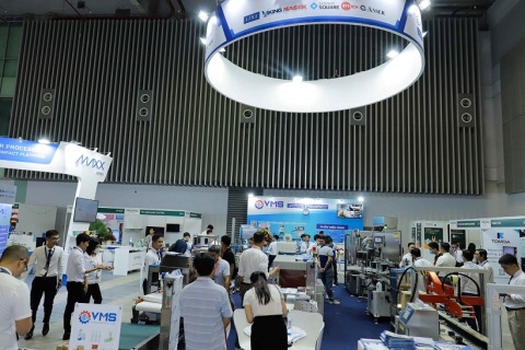 越南胡志明食品加工包装机械展览会展会现场图片