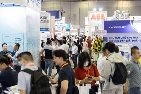 越南胡志明食品加工包装机械展览会展会现场图片