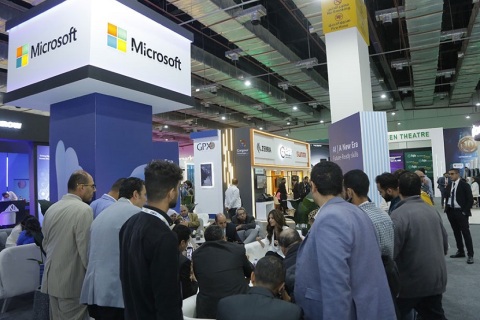 埃及开罗信息及通讯通信展览会展会现场图片