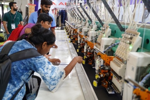 土耳其伊斯坦布尔纱线展览会展会现场图片