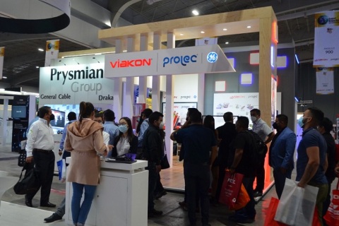 墨西哥电力能源、照明、太阳能光伏展览会展会现场图片