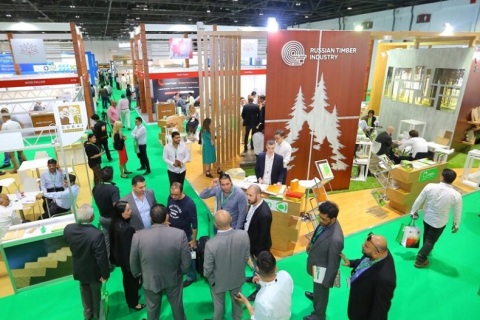 沙特利雅得木工机械及木业展览会展会现场图片