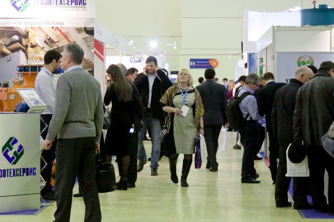 俄罗斯莫斯科水泥、混凝土展览会展会现场图片