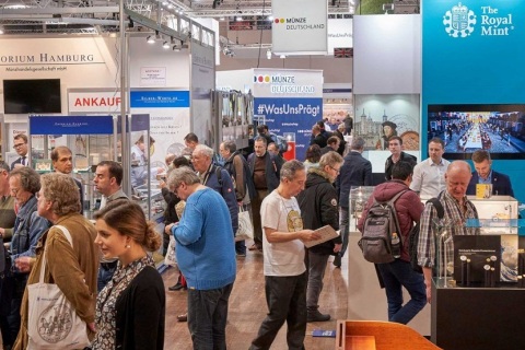 德国柏林世界钱币展览会展会现场图片