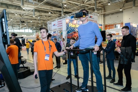 俄罗斯莫斯科主题公园及游乐设备展览会展会现场图片