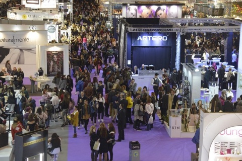 西班牙巴塞罗那美容展览会展会现场图片
