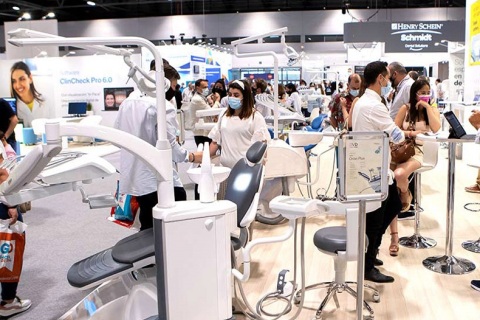 非洲埃及国际口腔牙科展览会展会现场图片