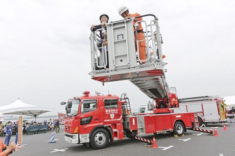 日本东京消防防灾展览会展会现场图片