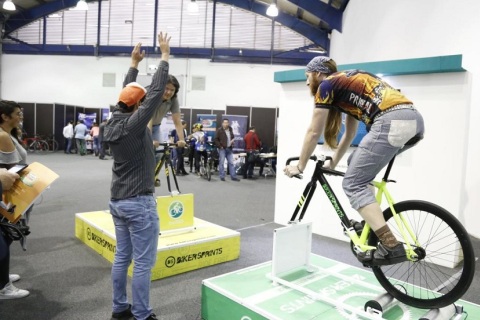 哥伦比亚波哥大自行车展览会展会现场图片