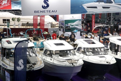 俄罗斯莫斯科游艇展览会展会现场图片
