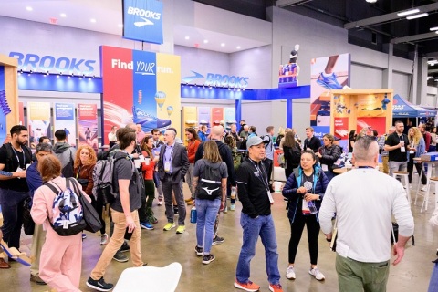 美国国际跑步运动及户外用品展览会展会现场图片