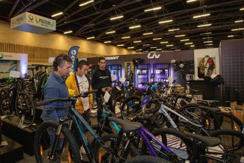 哥伦比亚波哥大自行车展览会展会现场图片