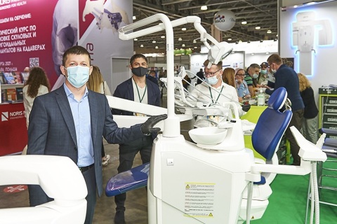 非洲埃及国际口腔牙科展览会展会现场图片