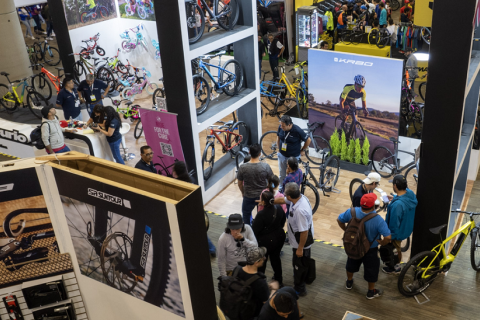 哥伦比亚波哥大自行车展览会展会现场图片