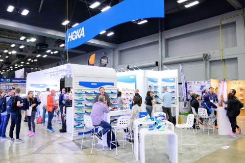 美国国际跑步运动及户外用品展览会展会现场图片