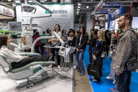 非洲埃及国际口腔牙科展览会展会现场图片