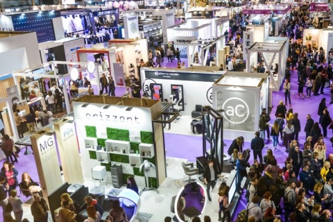 西班牙巴塞罗那美容展览会展会现场图片